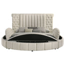 Sonya Panel Floor Storage Bed - Michael's Discount Furniture