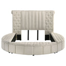 Sonya Panel Floor Storage Bed - Michael's Discount Furniture