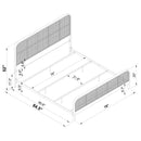 Lanewood Panel Bed - Michael's Discount Furniture