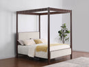 Zimmerlee Canopy Panel Bed - Michael's Discount Furniture