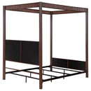 Zimmerlee Canopy Panel Bed - Michael's Discount Furniture
