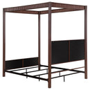 Zimmerlee Canopy Panel Bed - Michael's Discount Furniture