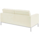 Loft 3 Piece Leather Sofa Loveseat and Armchair Set