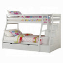 Jason Twin-Full Bunk Bed With Trundle and Storage - Michael's Discount Furniture