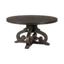 Stone Round Dining Set-Round Table & Chairs
