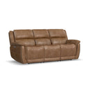 Beau Latitudes Power Reclining Sofa with Power Headrests - 5000006005 - Michael's Discount Furniture