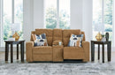 Kanlow Reclining Loveseat with Console - Michael's Discount Furniture