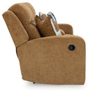 Kanlow Reclining Loveseat with Console - Michael's Discount Furniture