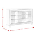 Twenty Nine Dresser White