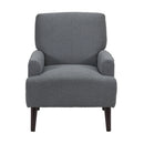 Kiwi Chair in 8077 Boucle Grey & Espresso