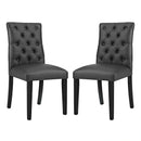 Duchess Dining Chair Vinyl Set of 2