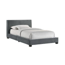 Brookhaven UPH Bed in Grey Velvet