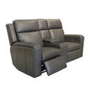 Wyatt Power Reclining Loveseat with Console & Power Headrests & Lumbar - 5000008888 - Michael's Discount Furniture