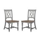 Plymouth Pair of Armless Dining Chairs - 5000003177 - Michael's Discount Furniture