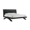 Allan Panel Bedroom Set in Black
