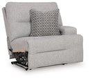 Acklen Place Power Sectional Reclining Sofa with Storage Console
