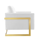 Posse Performance Velvet Accent Chair