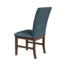Santa Barbara Dining Side Chair with Fabric in Walnut (2 Per Carton)