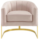 Esteem Accent Armchair Performance Velvet Set of 2