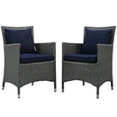 Sojourn 2 Piece Outdoor Patio Sunbrella� Dining Set
