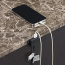 Cadenza Nightstand with USB-C in Brown
