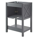 Steam 23" Bathroom Vanity Cabinet (Sink Basin Not Included)