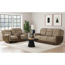 Hornet Motion Glider Loveseat with Console