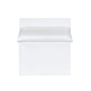 Irvine Mini Dressing Table with Stool, LED and USB in Glossy White