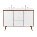 Transmit 48" Double Sink Bathroom Vanity