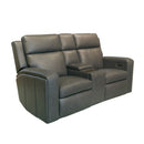 Wyatt Power Reclining Loveseat with Console & Power Headrests & Lumbar - 5000008888 - Michael's Discount Furniture