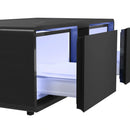 Halo Smart Occasional Table Set in Black