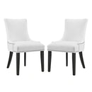 Marquis Dining Chair Faux Leather Set of 2