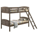 Flynn Bunk Bed with Mattress - Michael's Discount Furniture