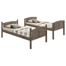 Flynn Bunk Bed with Mattress - Michael's Discount Furniture