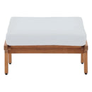 Saratoga Outdoor Patio Teak Ottoman