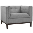 Serve Upholstered Fabric Armchair