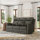 Maxwell Latitudes Power Reclining Sofa with Power Headrests and Lumbar - 5000008292 - Michael's Discount Furniture