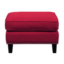 Erica 497 Ottoman W/Chrome Nail (ISTA 3)