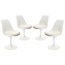 Lippa Dining Side Chair Fabric Set of 4