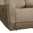 Hornet 3PC Sectional Set with Console and 2 Recliners