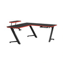 Waterside L shape Desk in Black