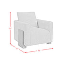 Lanvin Accent Chair in Bama Toast