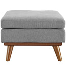 Engage Upholstered Fabric Ottoman