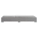 Conway Sunbrella� Outdoor Patio Wicker Rattan Chaise Lounge