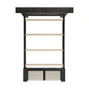Kings Court Storage Bedroom Set