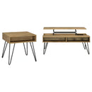 Fanning Lift-Top Coffee Table Set