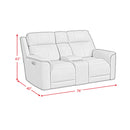 Mustang Living Room Set in Aline