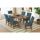 Santa Barbara Dining Set in Walnut