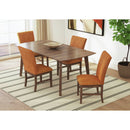 Santa Barbara Dining Set in Walnut