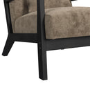 Marina Chair with Kidney Pillow and Brushed Espresso Finish